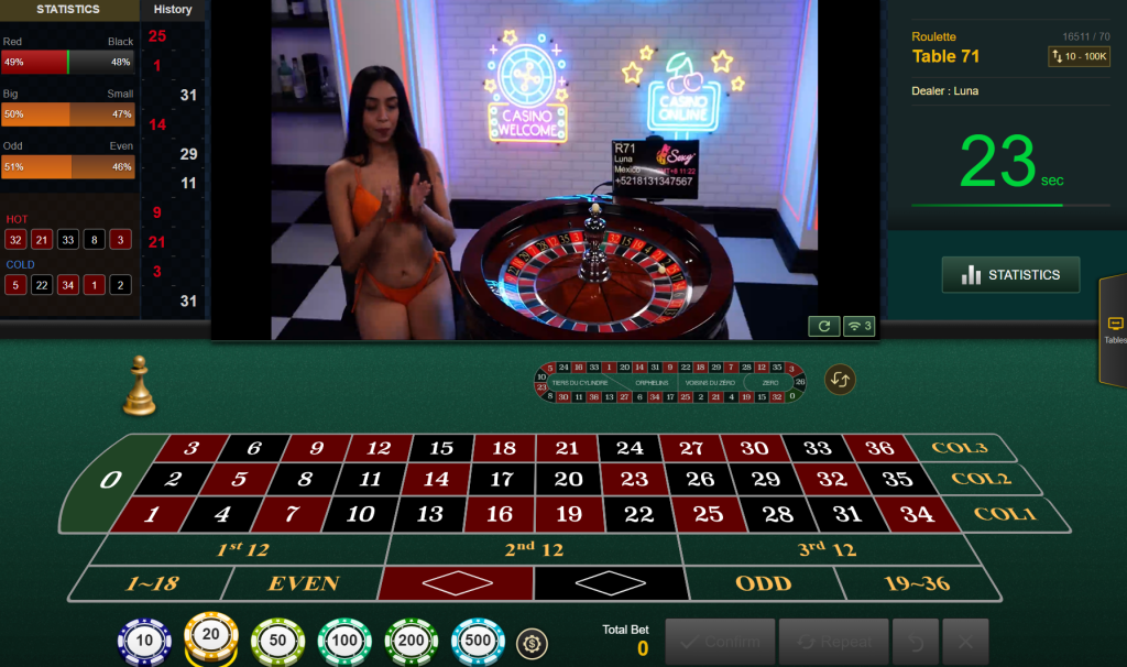 AE sexy roulette