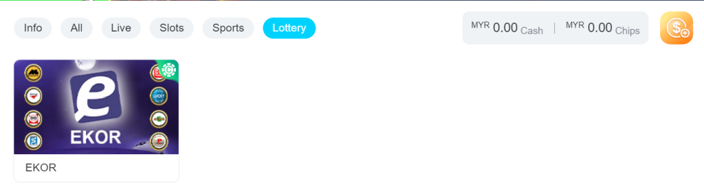 Winbox casino lottery