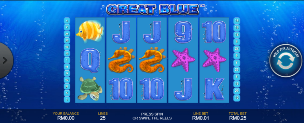Trusted Online Casinos-great blue-banner