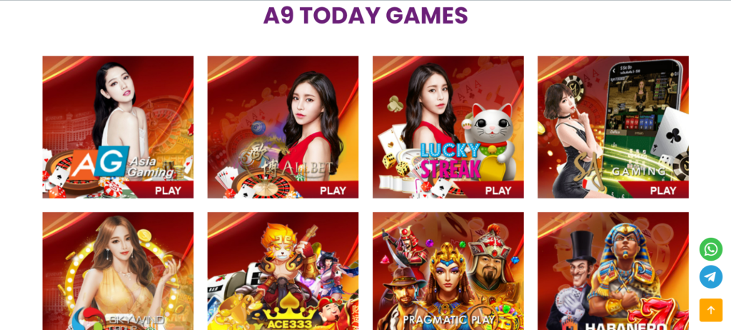 A9 available games