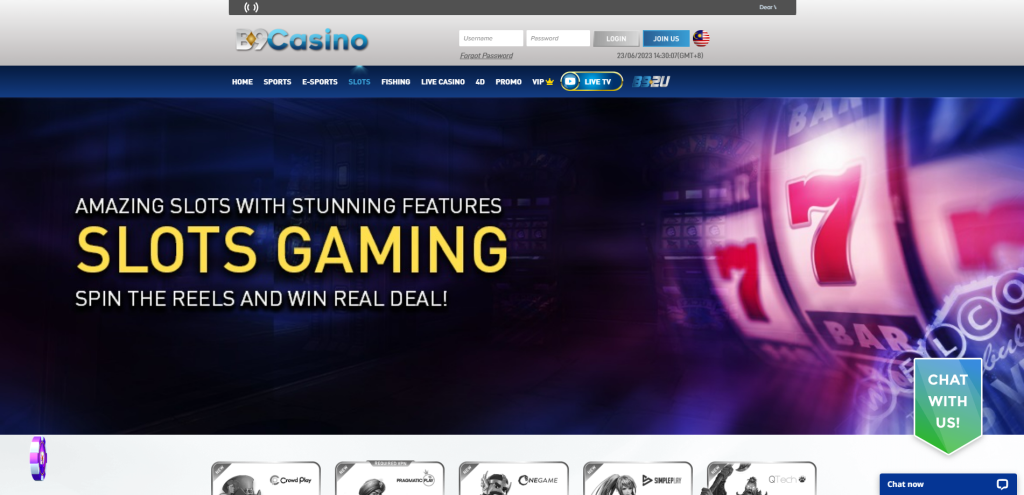 Máy đánh bạc B9Casino