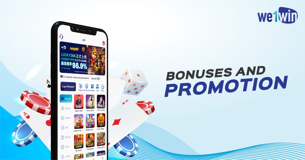 Bonus dan Promosi We1Win