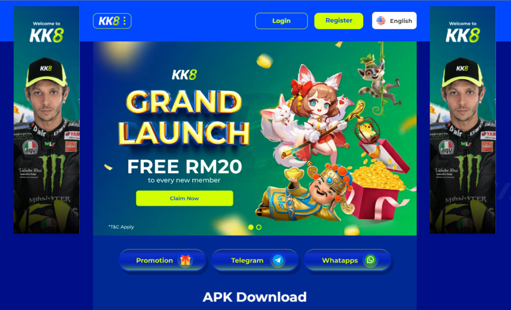 KK8 website