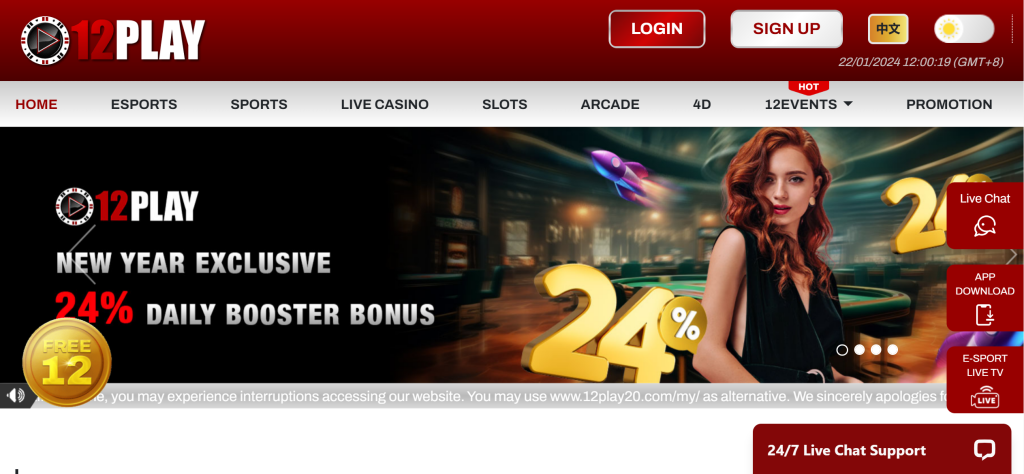 12Play Casino Review